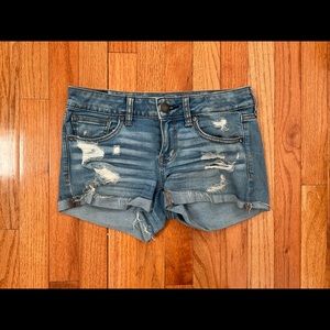 American Eagle Outfitters Super Low Shortie shorts size 4